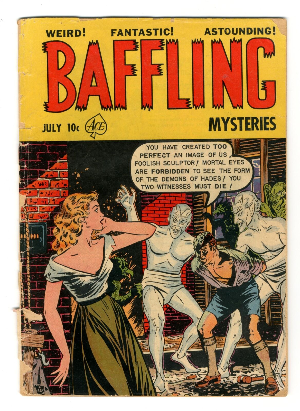 Baffling Mysteries #9 PR 0.5 1952