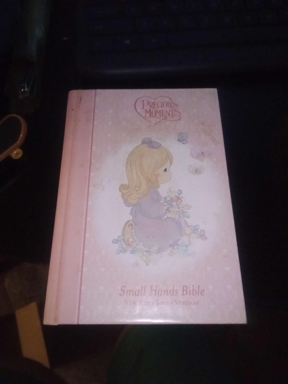Precious Moments Bible Small Hands Edition New King James Version Pink 207C New