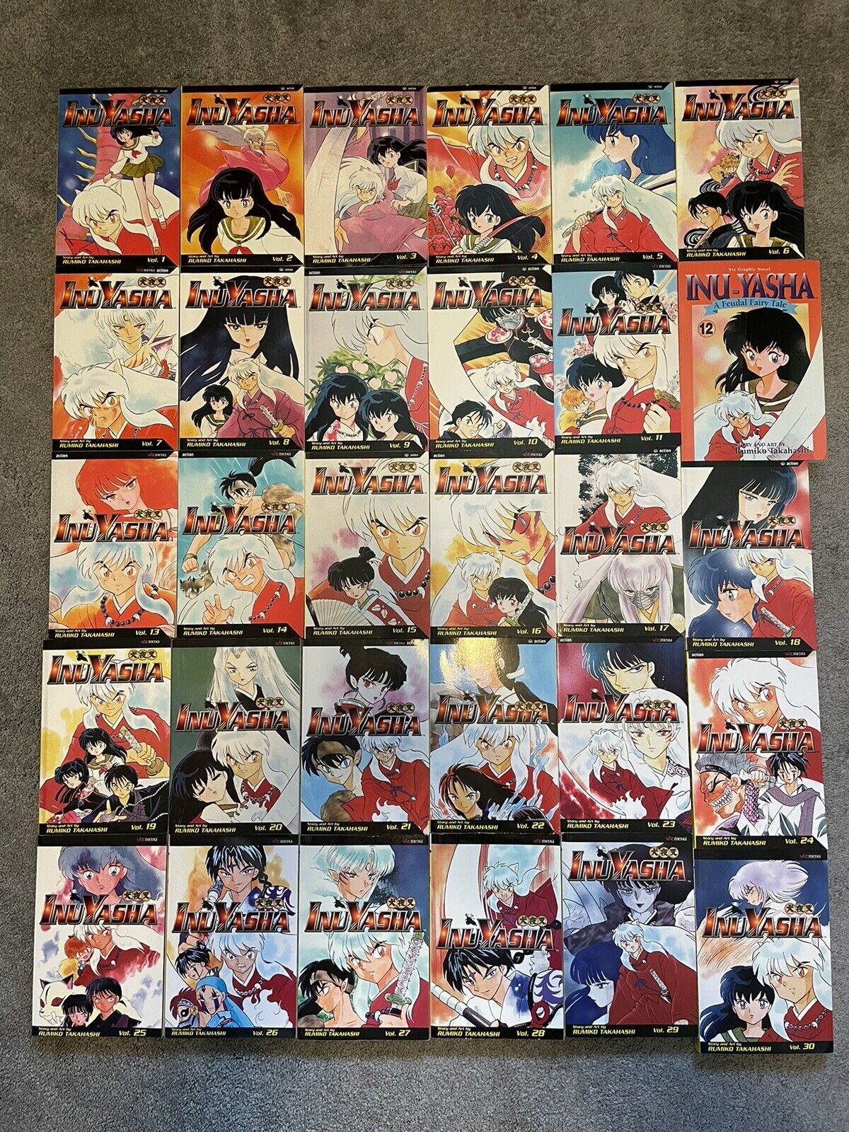 Inuyasha English Manga Vol. 1-56 Complete Rumiko Takahashi VIZ