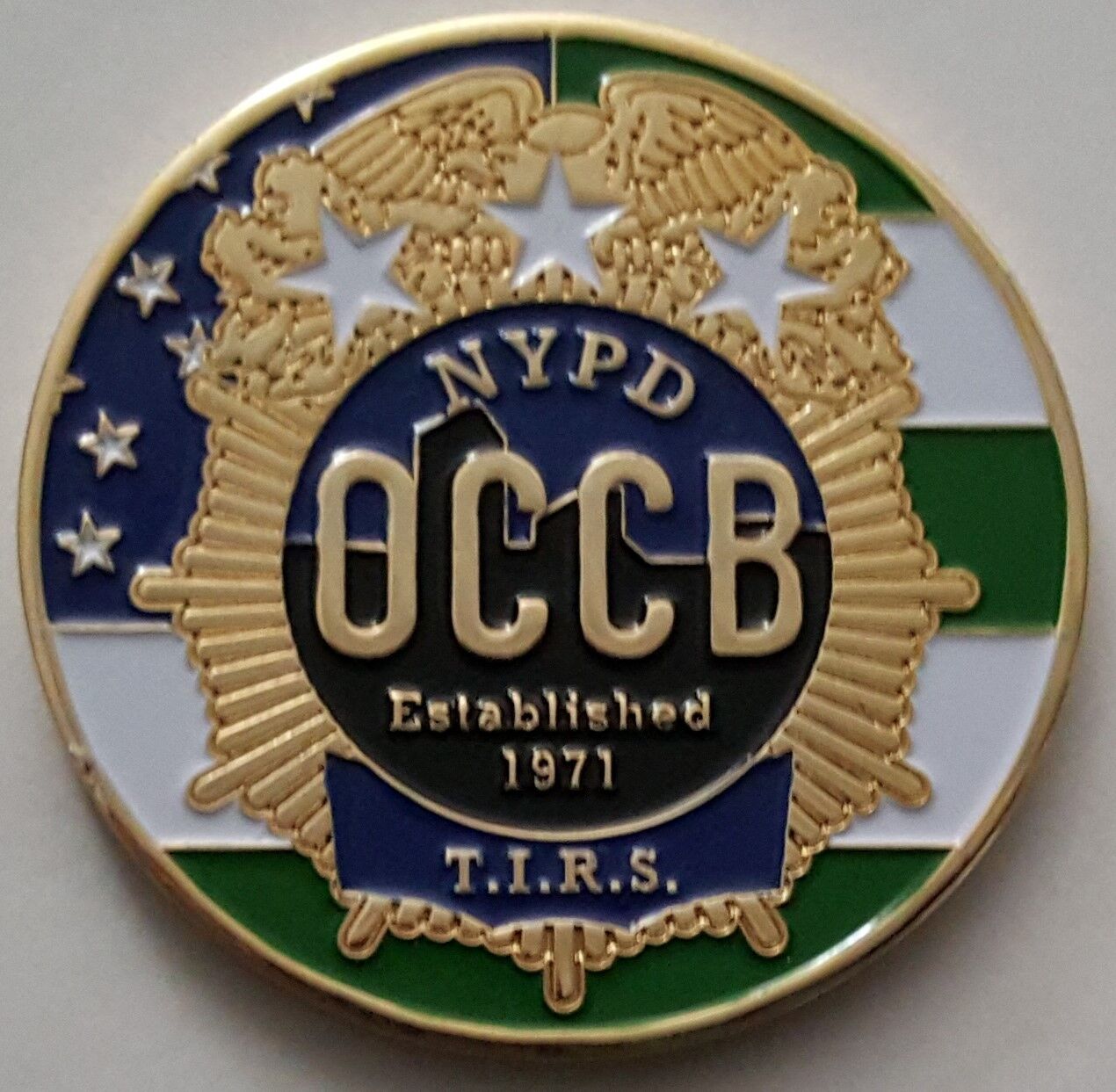 NYPD OCCB Organized Crime Control Bureau TIRS Colon Cancer 4428 10 - 13