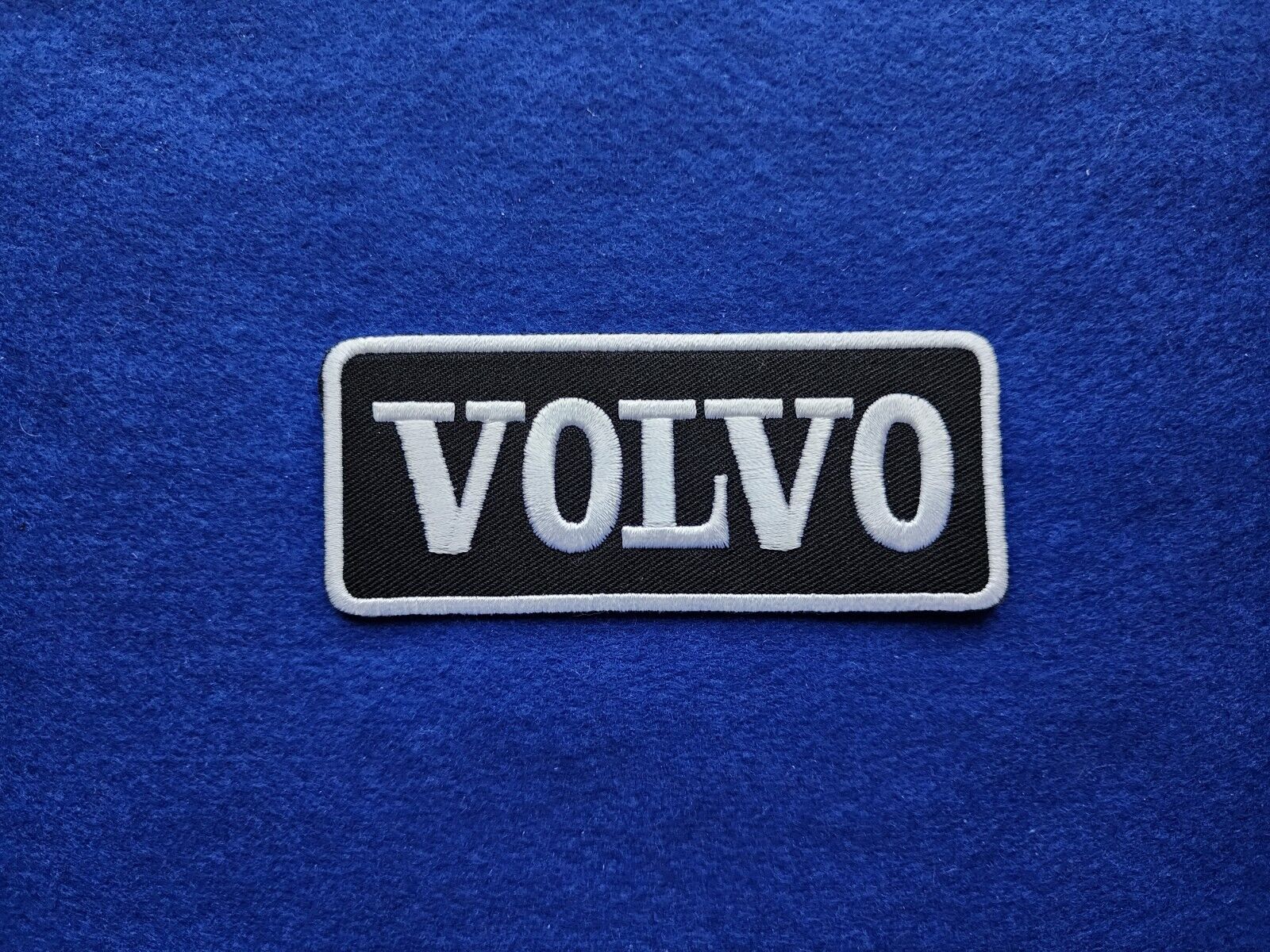 Motorsport Motor Racing Car Badge Sew / Iron on Patch:- Volvo (e)
