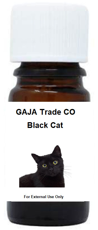 Black Cat Oil 15mL – Luck in Gambling, Protection and Love (Sealed)