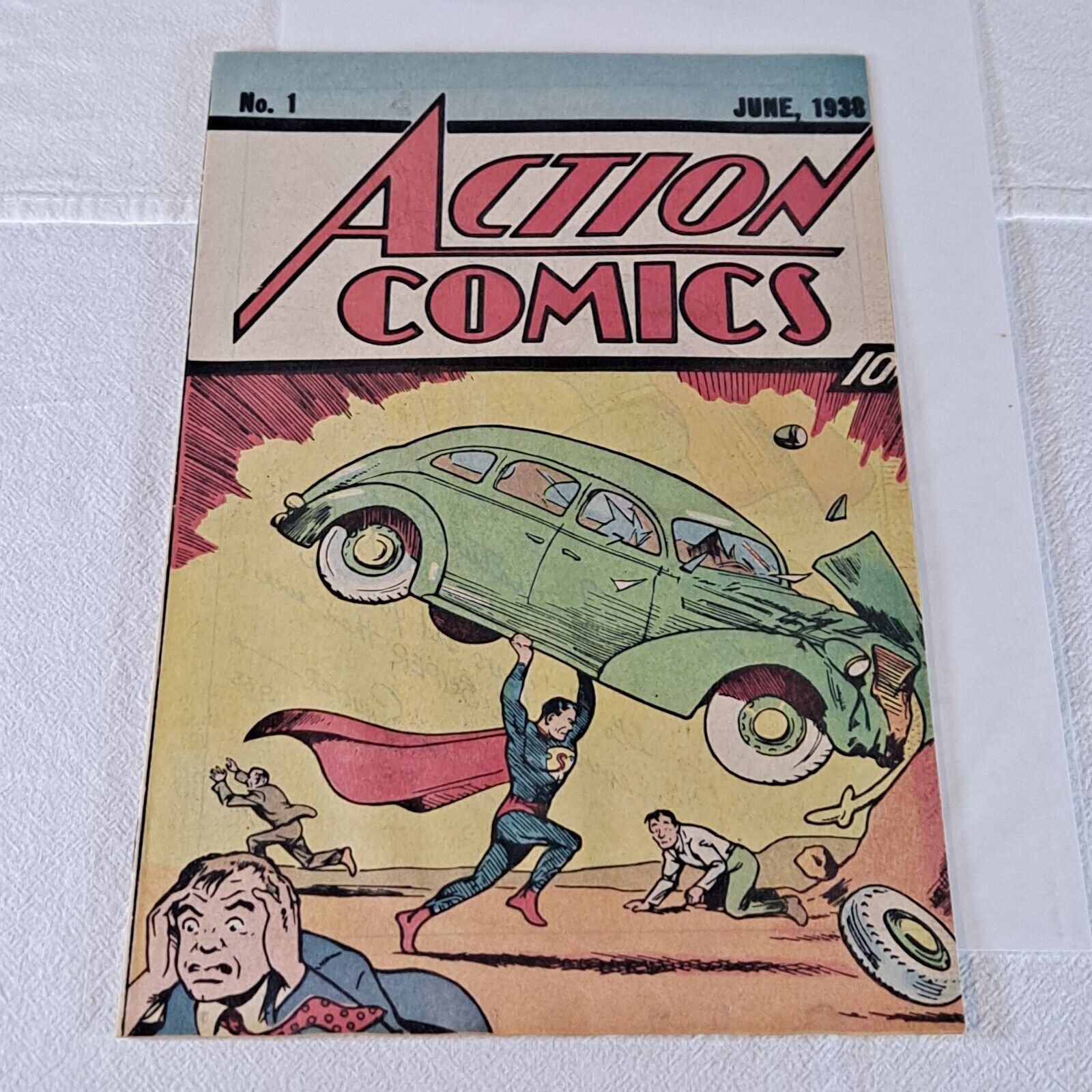 DC Action Comics #1 Peanut Butter Ad Variant 1983 Reprint Superman 45th Birthday