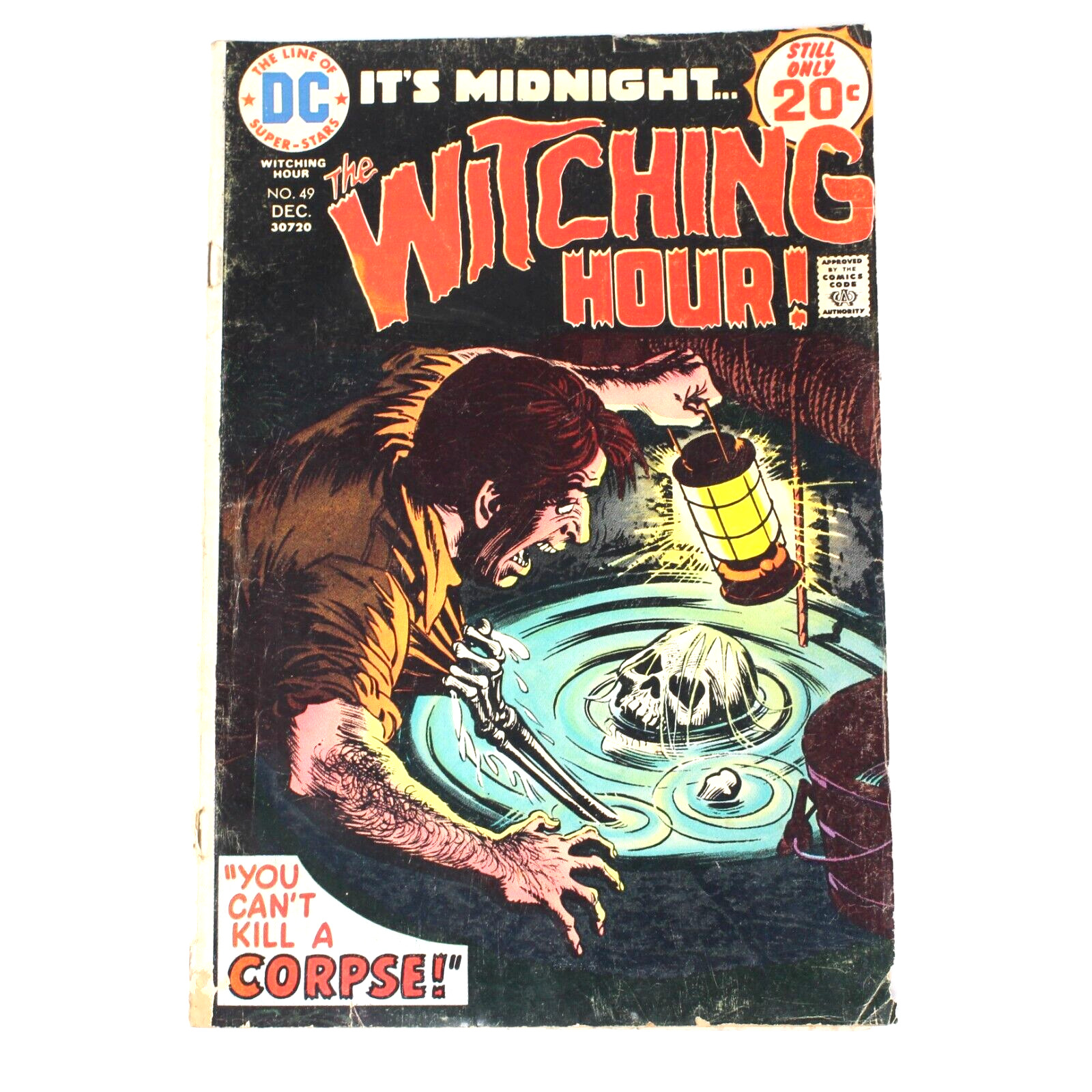 It\'s Midnight...The Witching Hour Issue no. 49 December 1974 DC Horror Comic