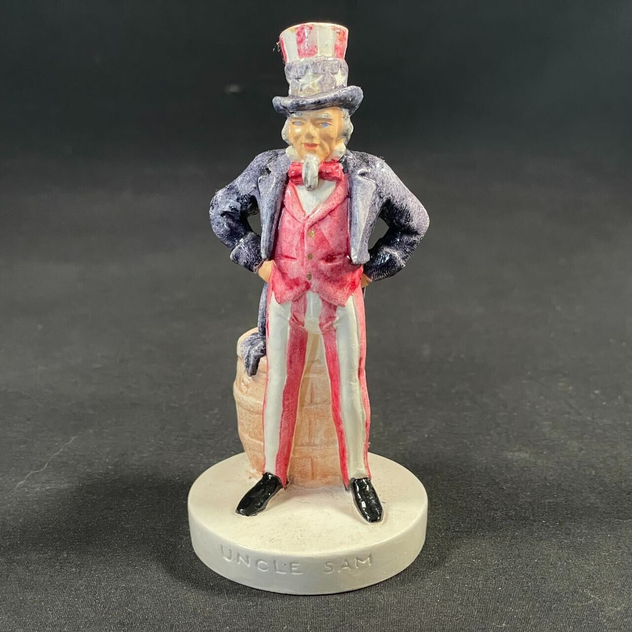 Vintage Sebastian Miniatures Uncle Sam Figurine, 1967, 4\