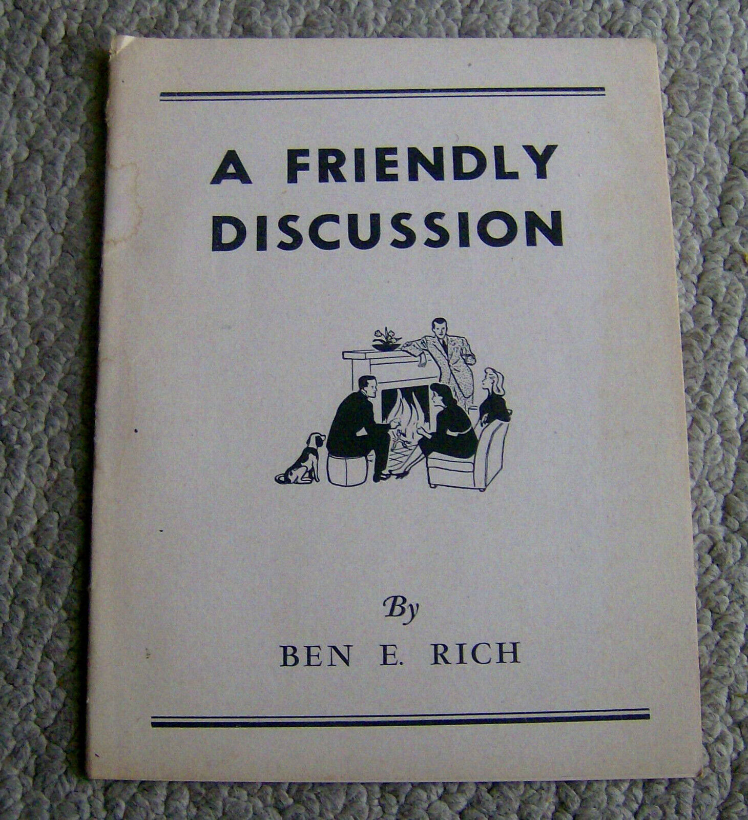 RARE vintage 1920s 1930s Mormon LDS tract FRIENDLY DISCUSSION Christian pamphlet