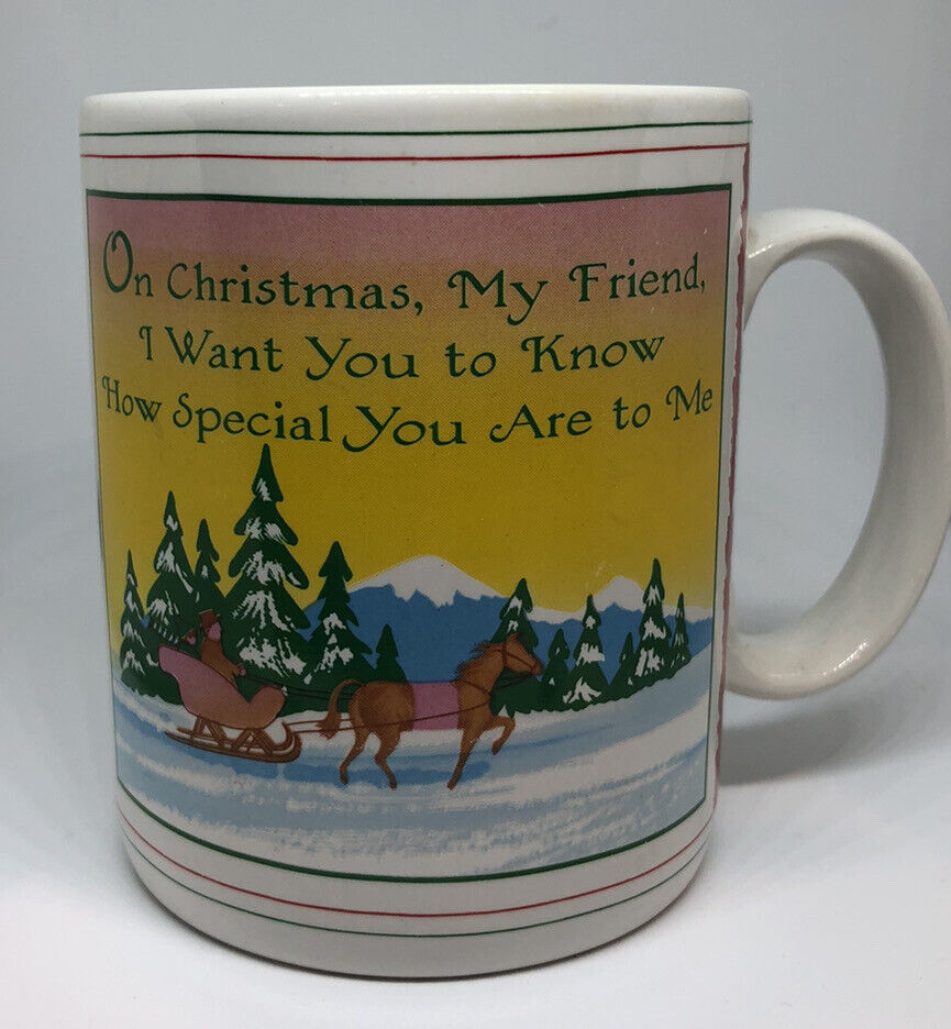 Blue Mountain Arts Papel Mug Christmas Friend