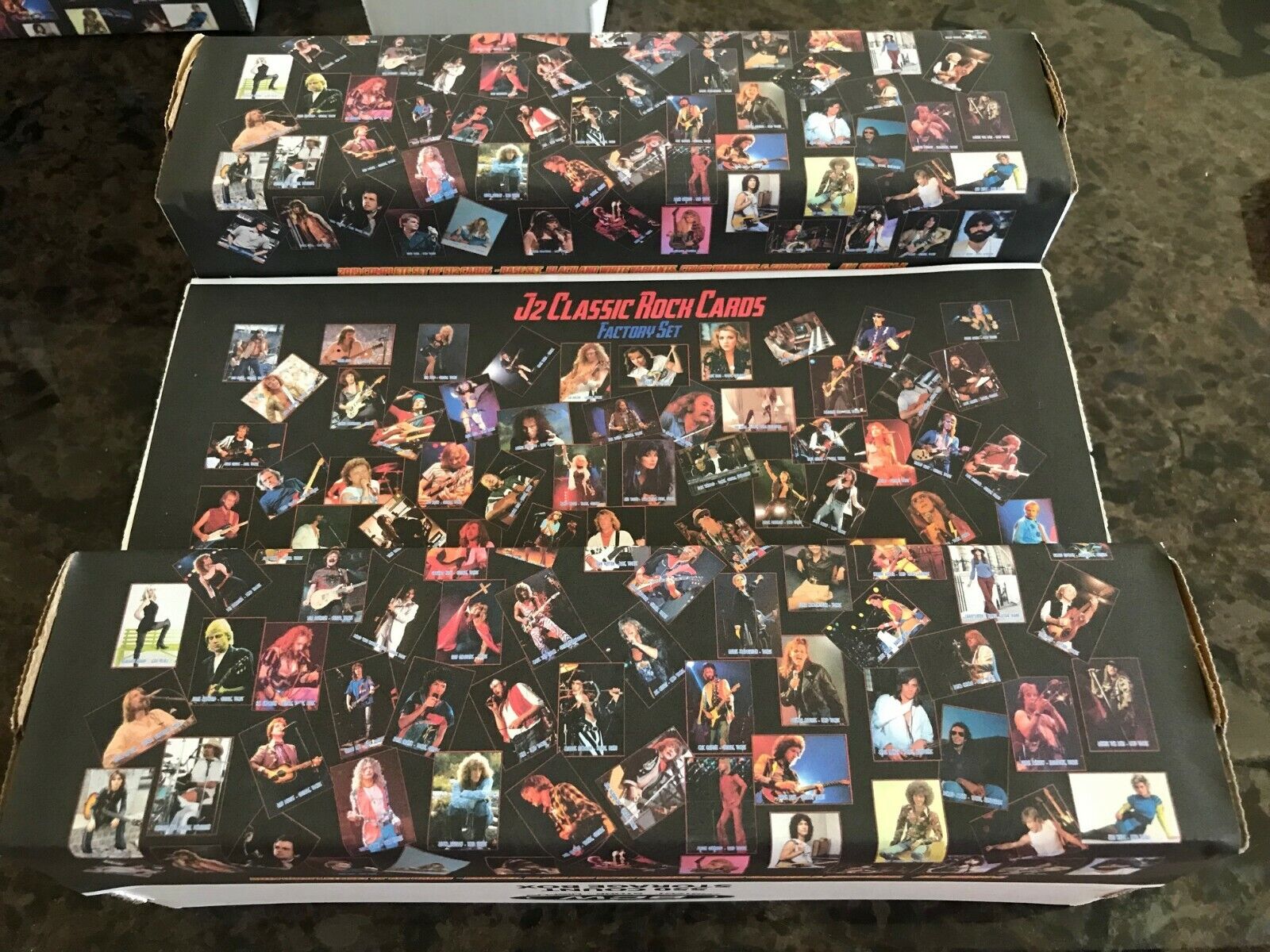 J2 Classic Rock Cards - 2019/20 Factory Set of 1010 cards (bonus and variants)