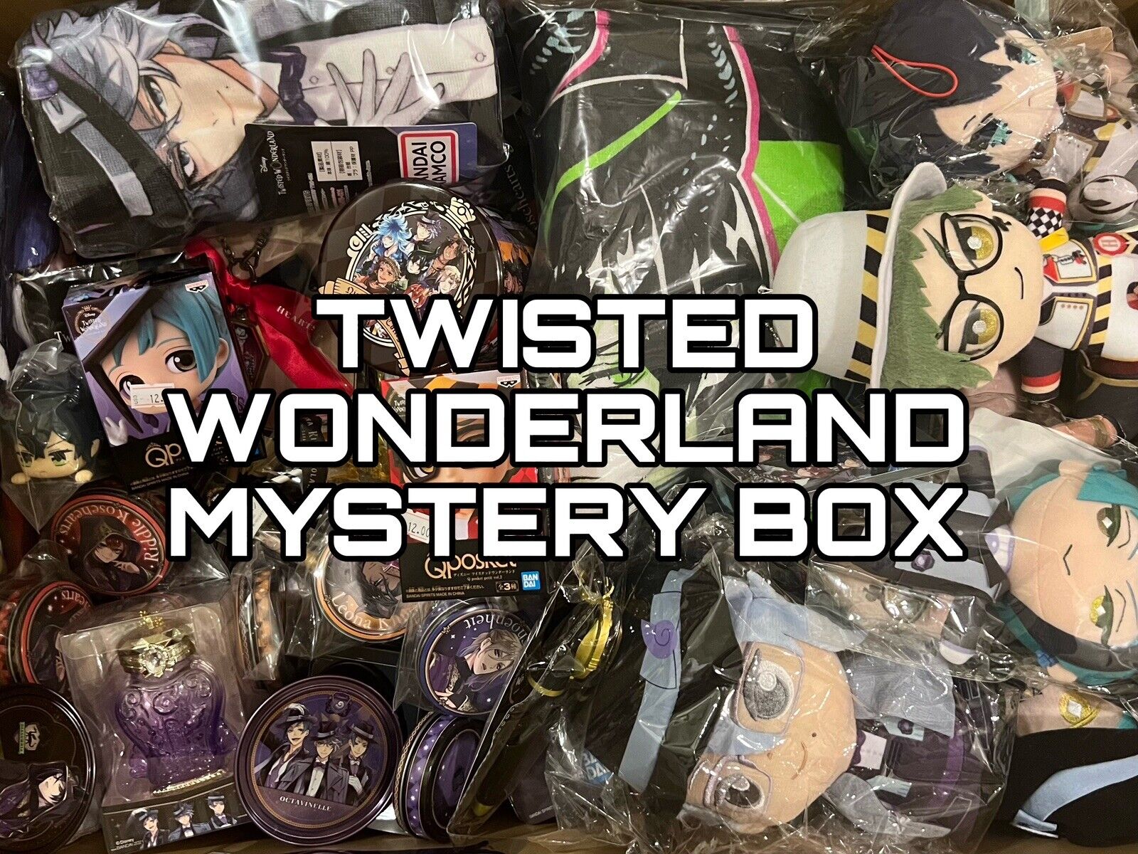 Twisted Wonderland Mystery Plush And Other Items (Swipe For Details)-