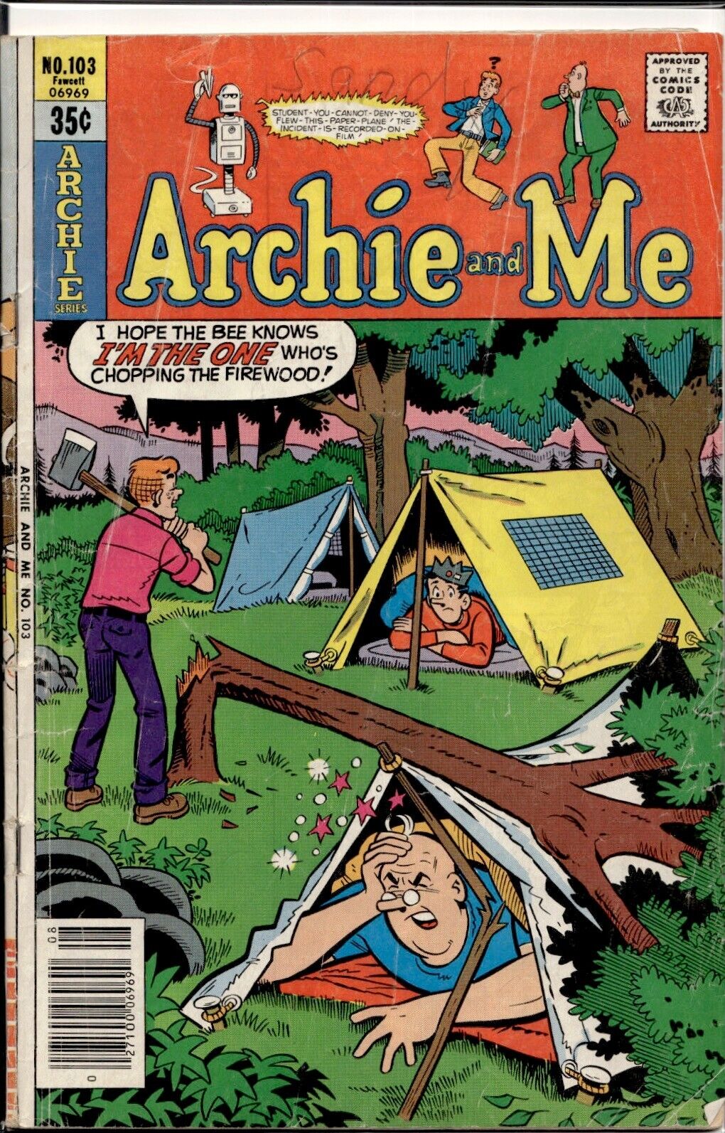 Archie and Me #103 in Good Reader condition. Archie comics