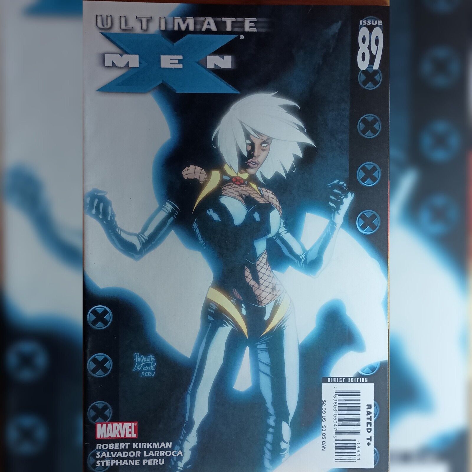 2008 Marvel Comics Ultimate X-Men 89 Robert Kirkman Story Paquette Cover Variant