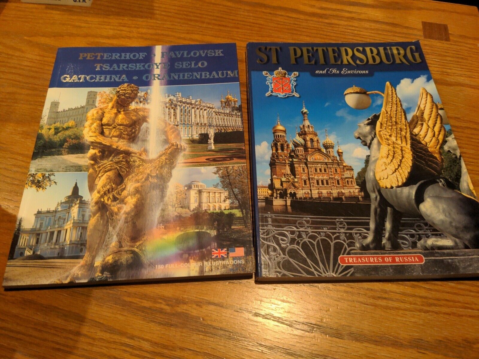 2 Photo Magazines of Russia - Peterhof Pavlovsk more & St. Petersburg Environs