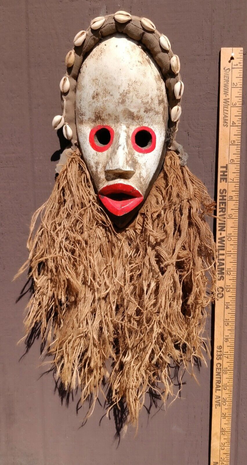 African Tribal Mask - Ivory Coast Tribal Mask - Wooden Mask - Dan Tribal Mask