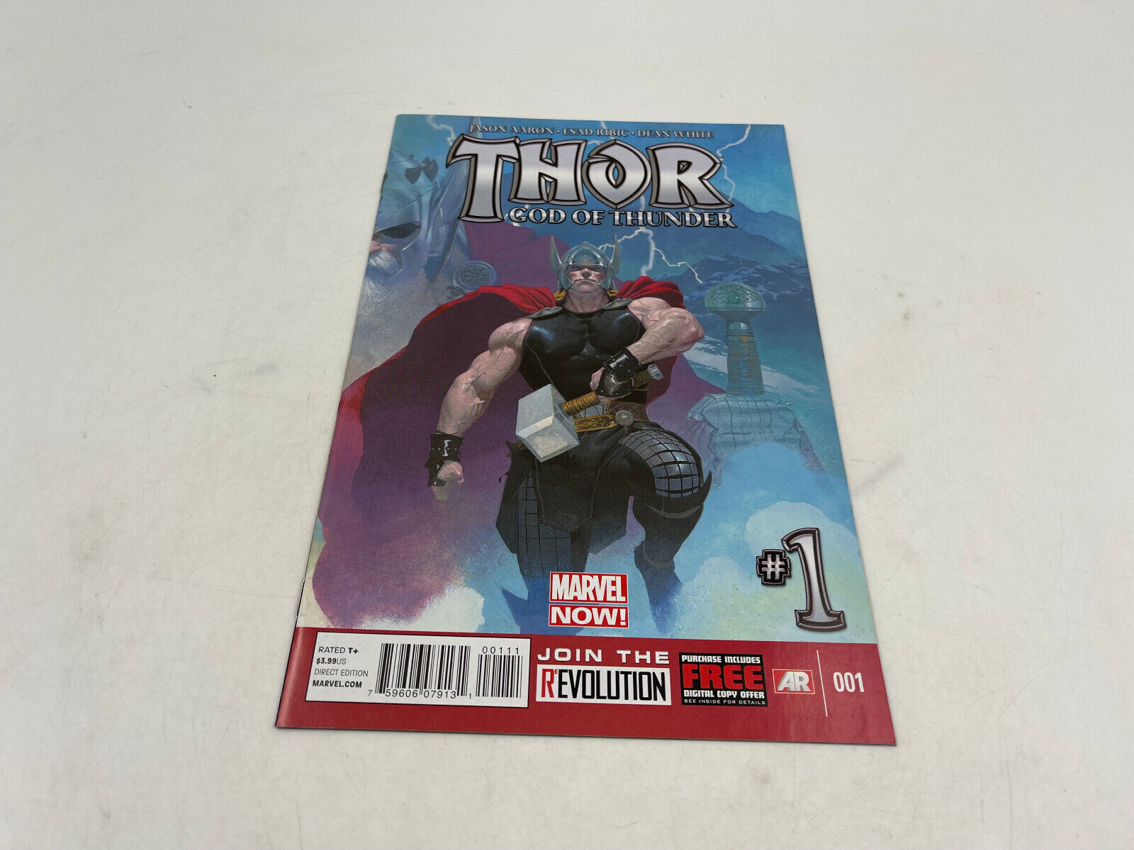 Thor: God of Thunder #1 Jason Aaron 1st app of Old King Thor Marvel Comics 2014