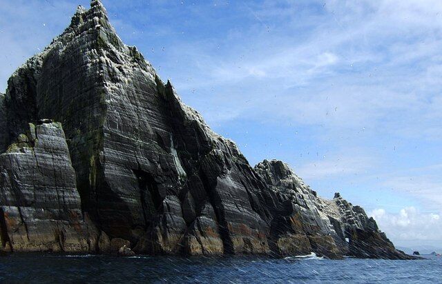 Photo 6x4 Little Skellig West Cove It rises to 134 metres above sea level c2008