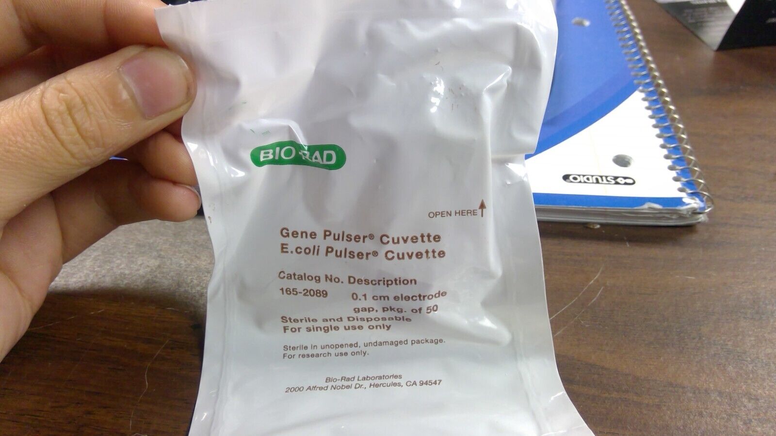 Bio Rad Gene Pulser/E.coli Pulser  0.1 cm Cuvettes