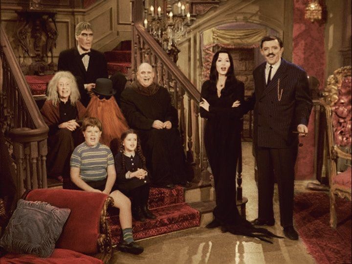 The Addams Family Cast Color 8x10 Glossy Photo