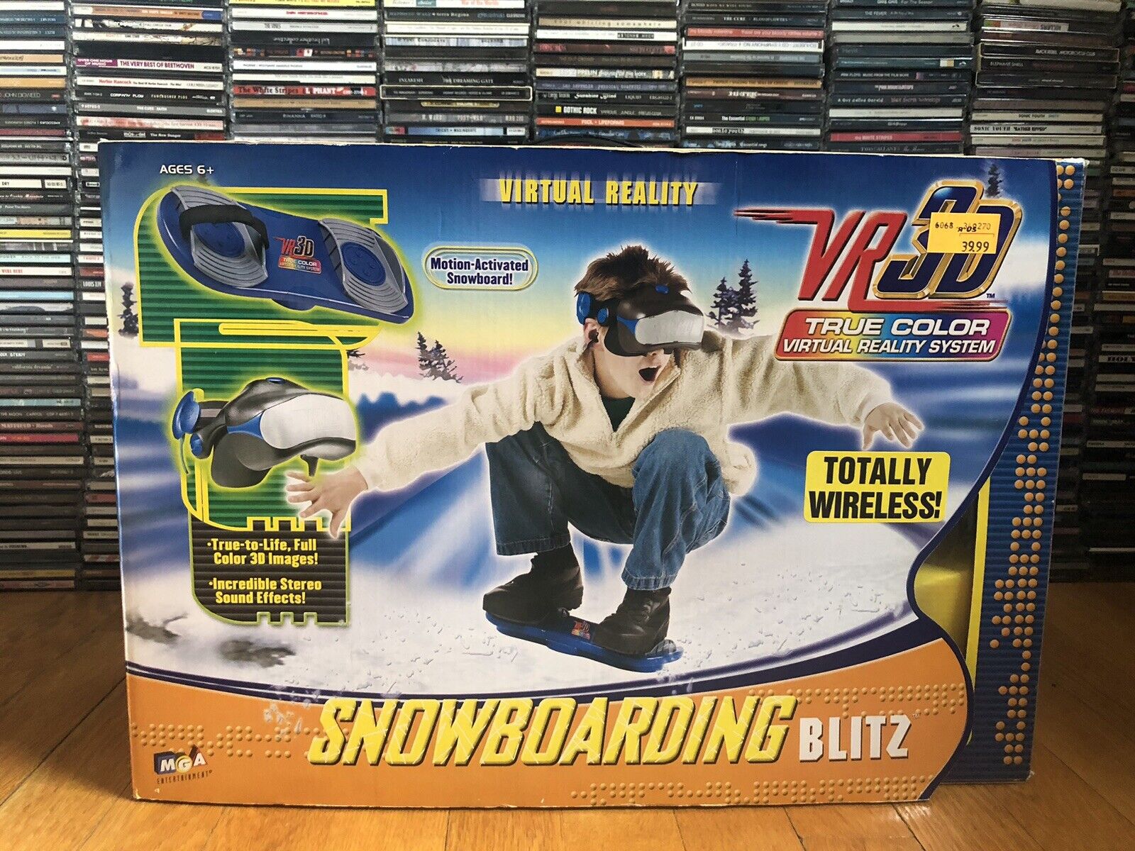 RARE Vintage 2001 Snowboarding Blitz Virtual Reality Game