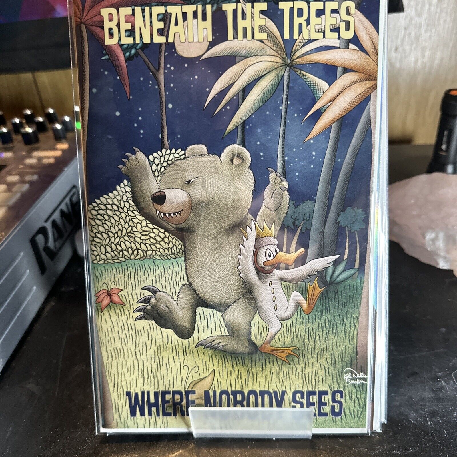 BENEATH THE TREES WHERE NOBODY SEES #1 WHERE THE WILD THINGS ARE VAR Kyle Willis