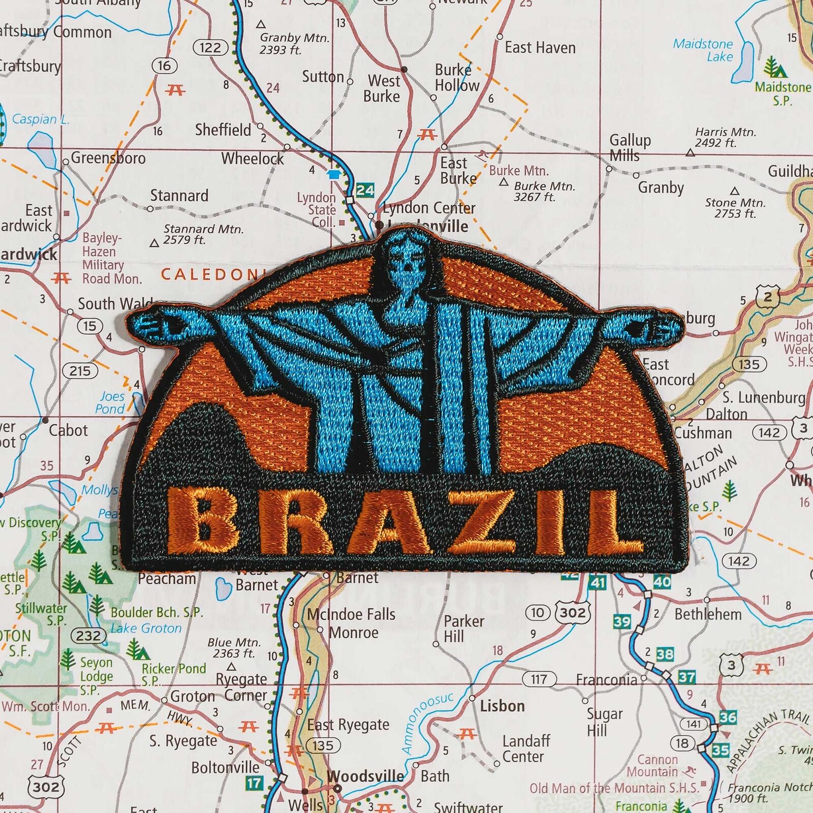 Brazil Iron on Travel Patch - Great Souvenir or Gift for travellers