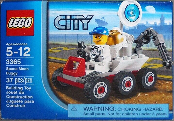 -MIB- 2011 -LEGO City: Space- Moon Buggy #3365 100% Complete Set w/Box