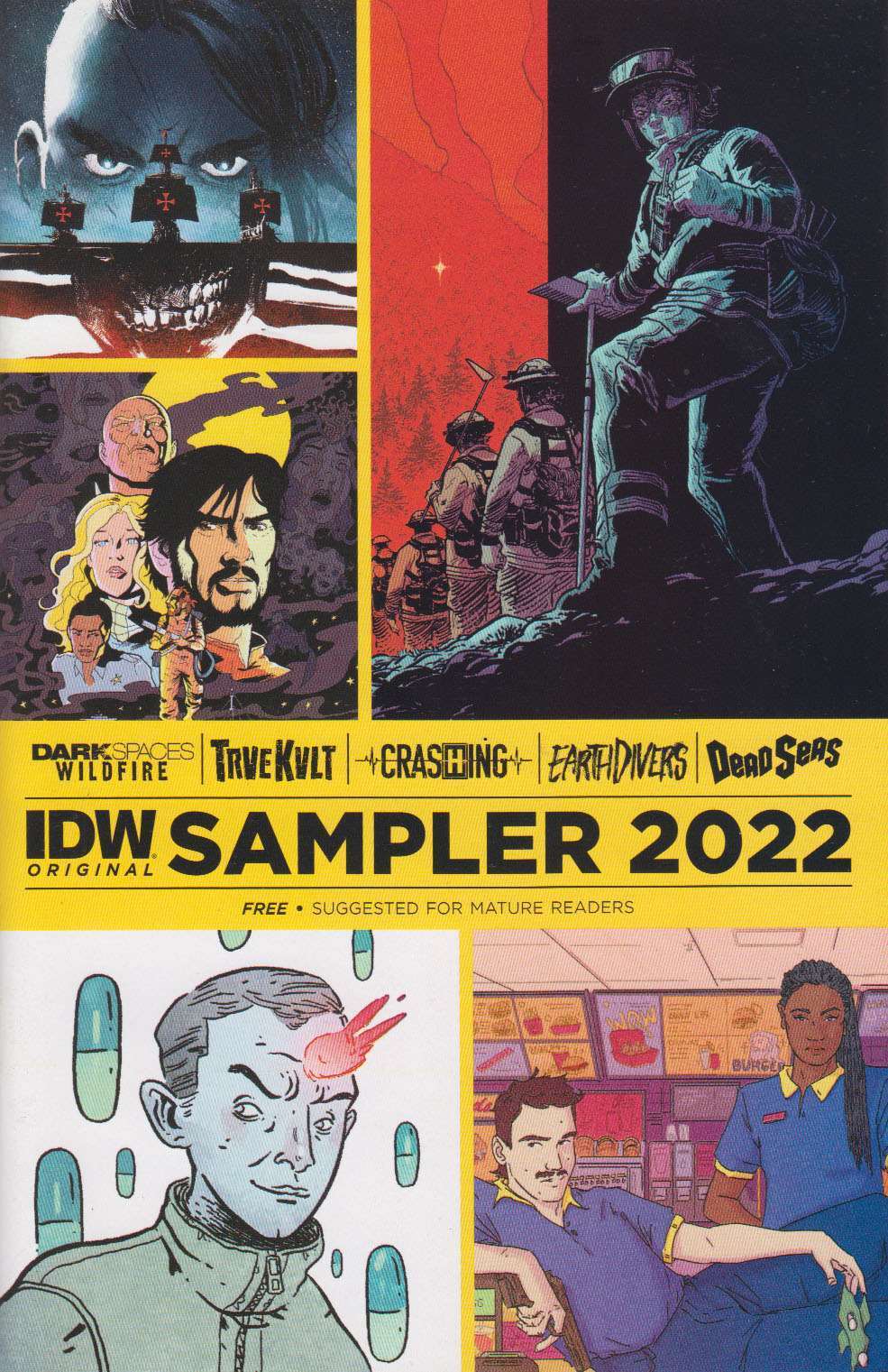 IDW originals sampler #2022 VF/NM; IDW | we combine shipping