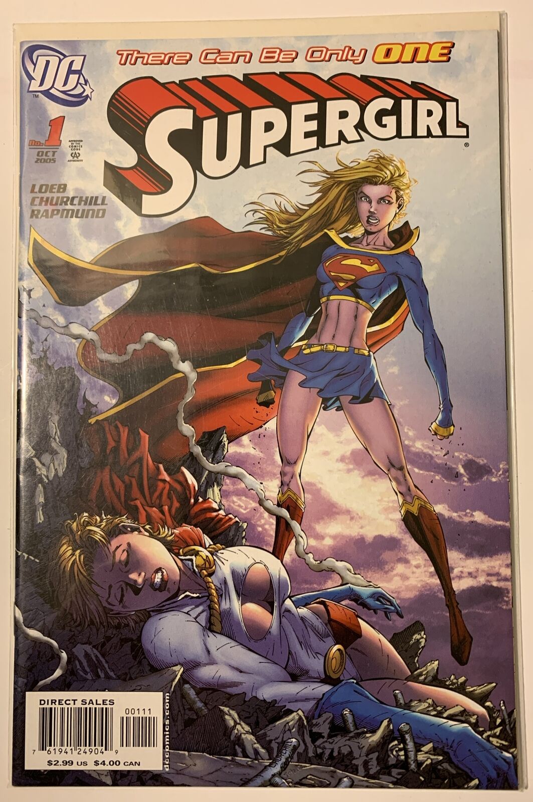 SUPERGIRL #1 FIRST PRINT DC COMICS (2005) POWER GIRL