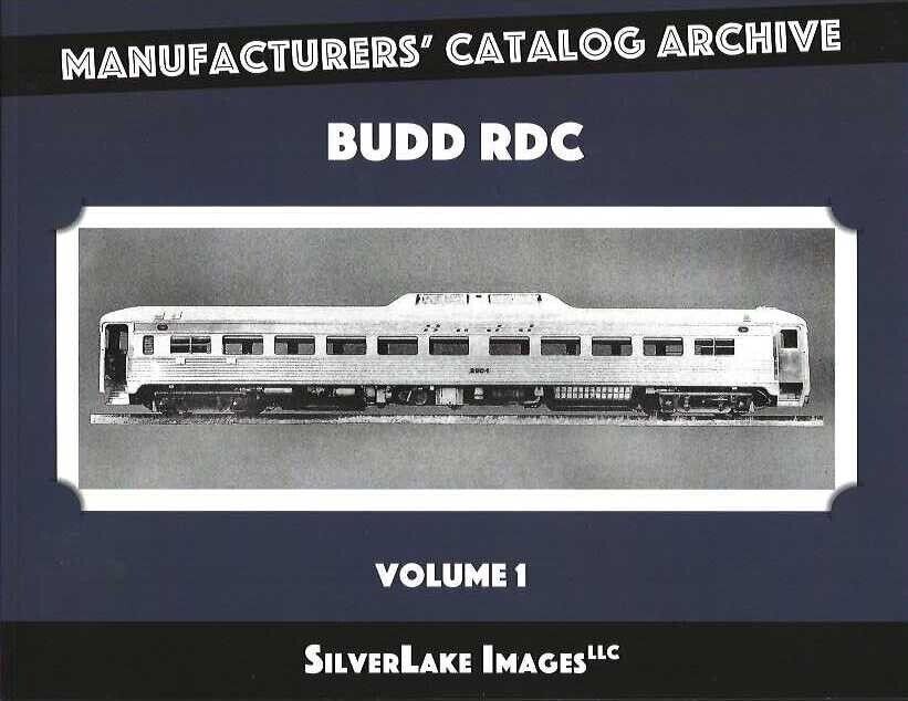 BUDD RDC, Vol. 1 -  from Manufacturers\' Catalog Archive - (BRAND NEW BOOK)