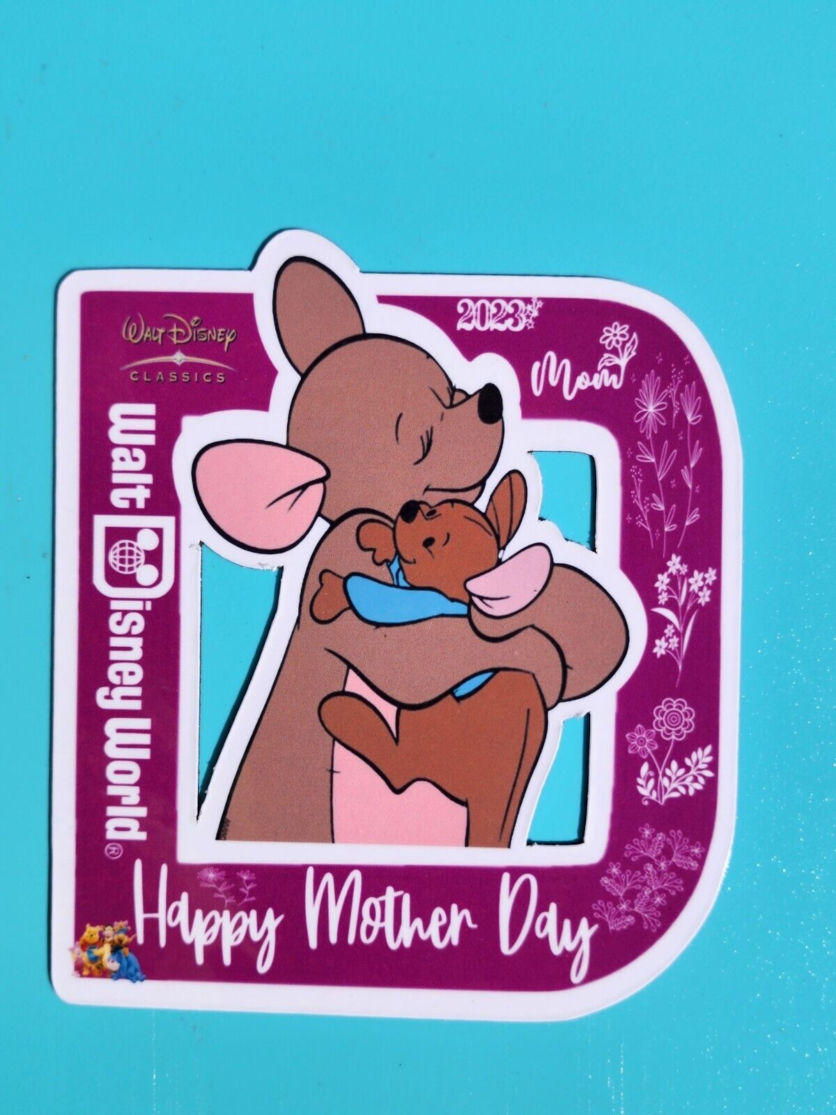Disney magnet Passholder Kanga and Roo happy mothers day 2023