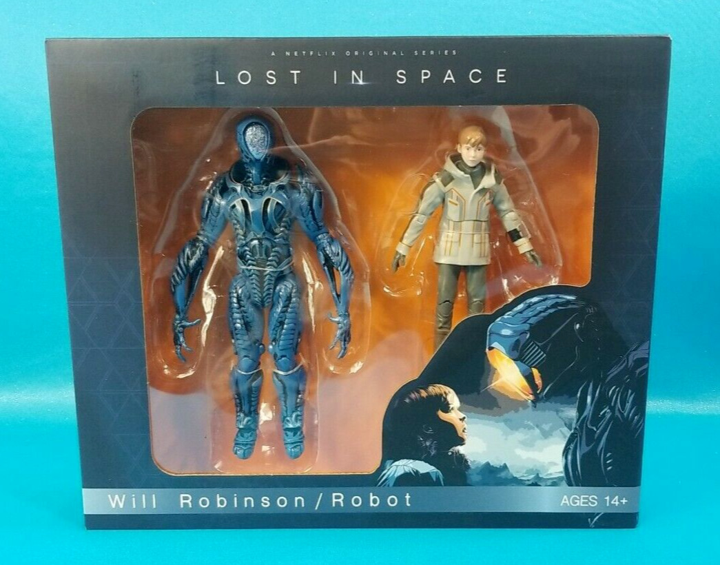 Lost in Space Netflix ROBOT & WILL 2-Pack Exclusive Collectible Action Figures