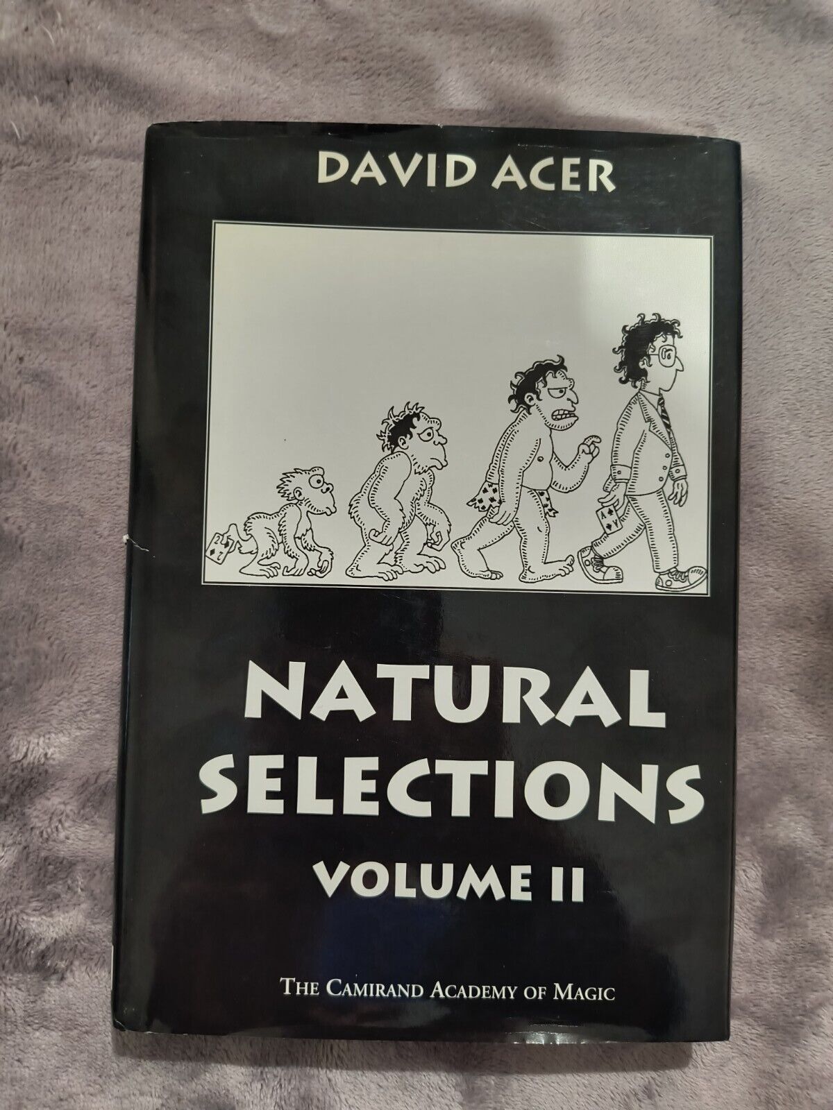 Natural selections II 2 By David Acer - Hardcover Magic Book - Cards Close-up 