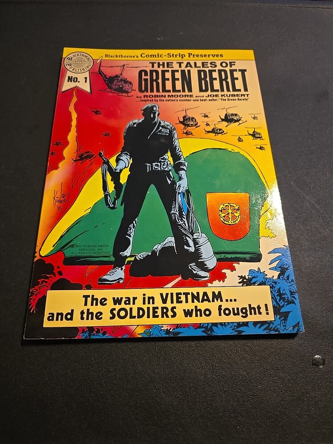 THE TALES OF GREEN BERET #1 BLACKTHORNE'S COMIC-STRIP By Robin Moore