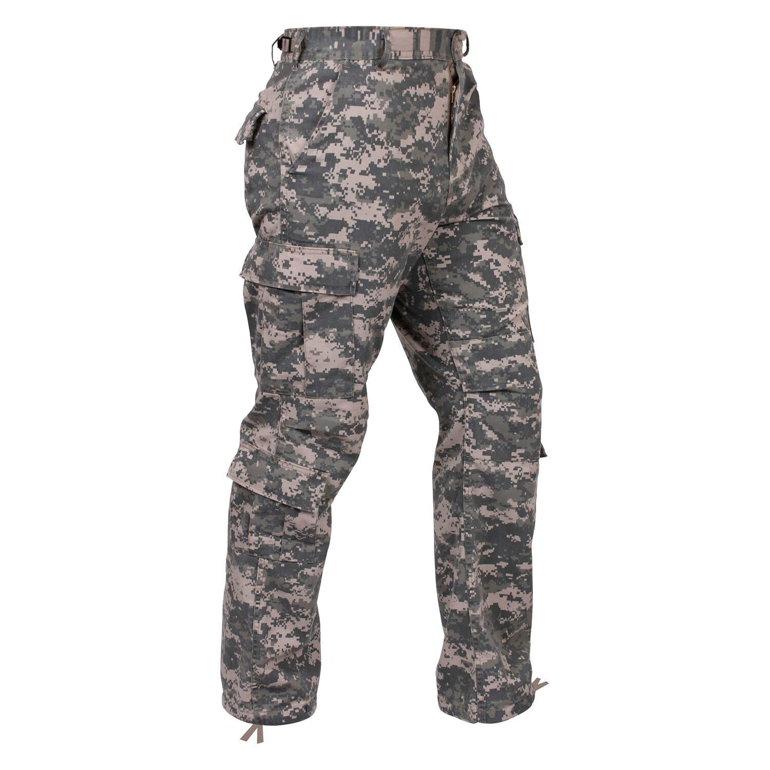 Rothco Military Camouflage BDU Army Fatigue Tactical Camo Pants (Choose Sizes)