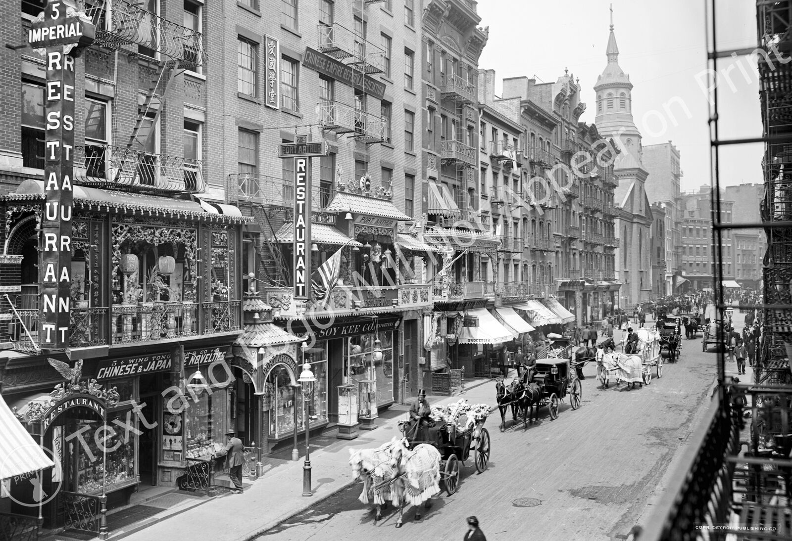 1905 Mott Street, New York City, New York Vintage Old Photo 13\