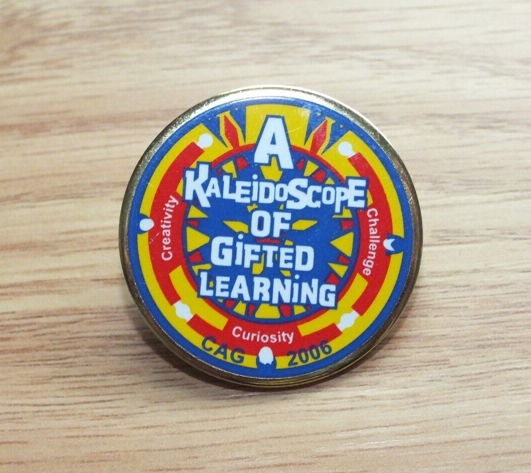 A Kaleidoscope of Gifted Learning 2006 Collectible Souvenir Lapel Pin
