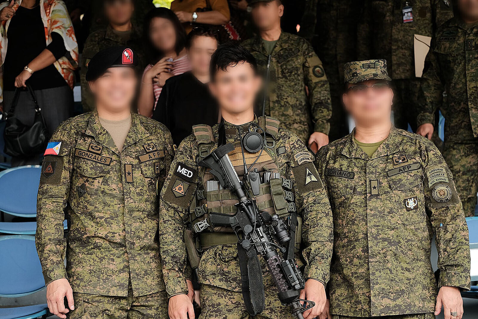 Rare Genuine Philippine Army PHILARPAT Digital Camo Uniform BDU MEDIUM REGULAR