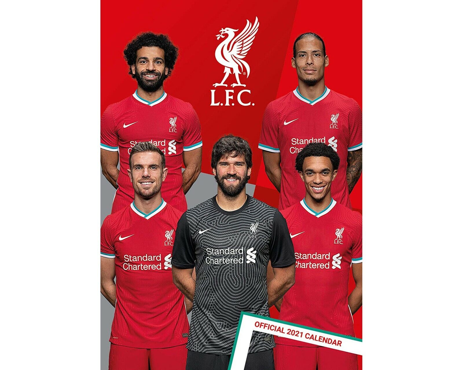 Liverpool FC  2021 Calendar, Official12 Months Liverpool Calendar 2021