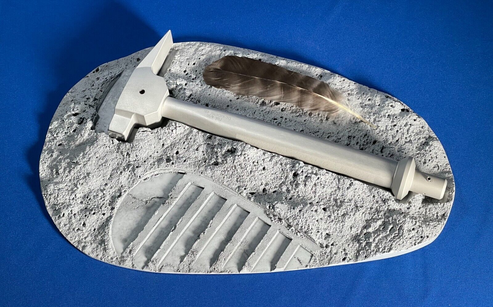 Apollo 15 - Heavy Lunar Hammer Display -  Accurate Metal High Quality Replica