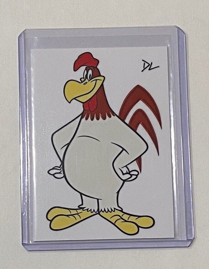 Foghorn Leghorn Limited Edition Artist Signed Looney Tunes Trading Card 1/10
