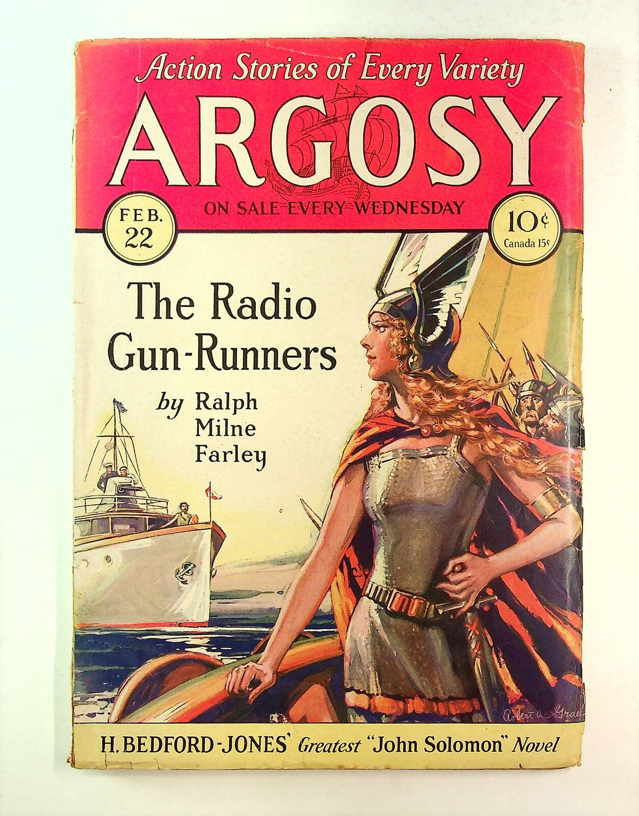 Argosy Part 4: Argosy Weekly Feb 22 1930 Vol. 210 #3 VG