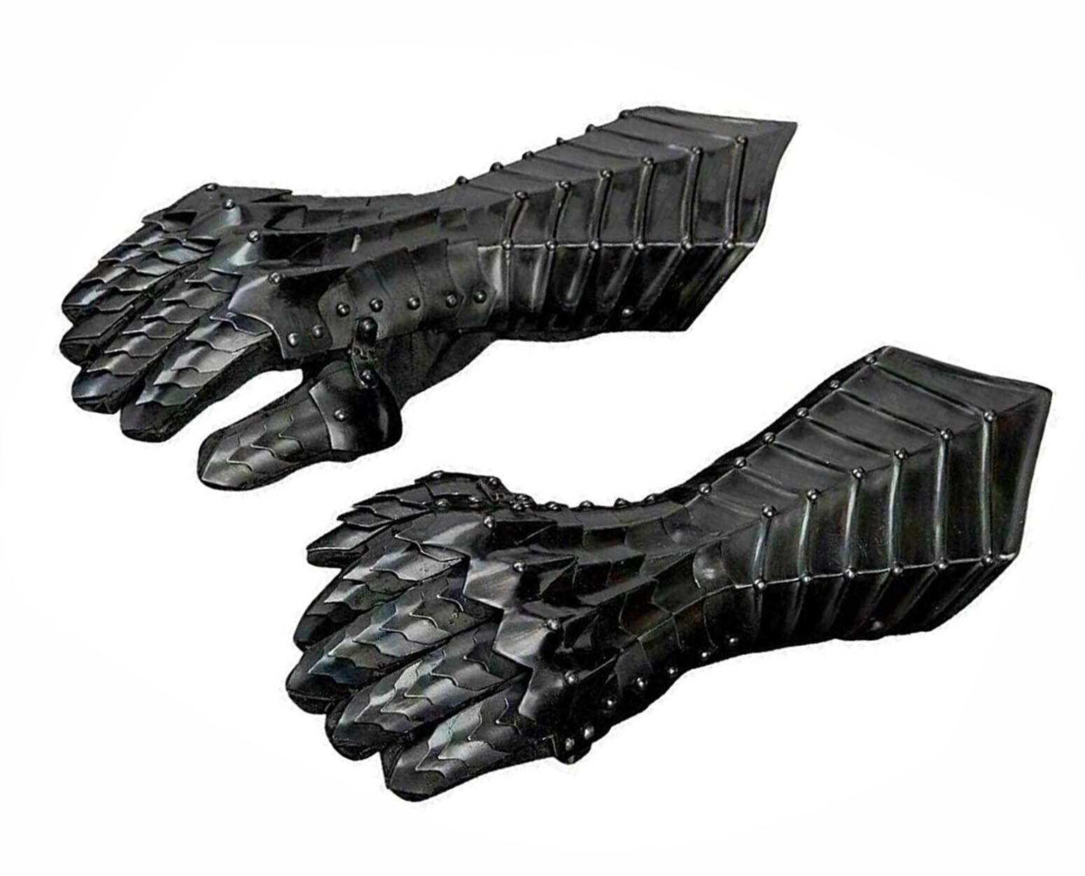 Medieval Nazgul Fantasy Gauntlets SCA Armor Gauntlets Gloves Iron
