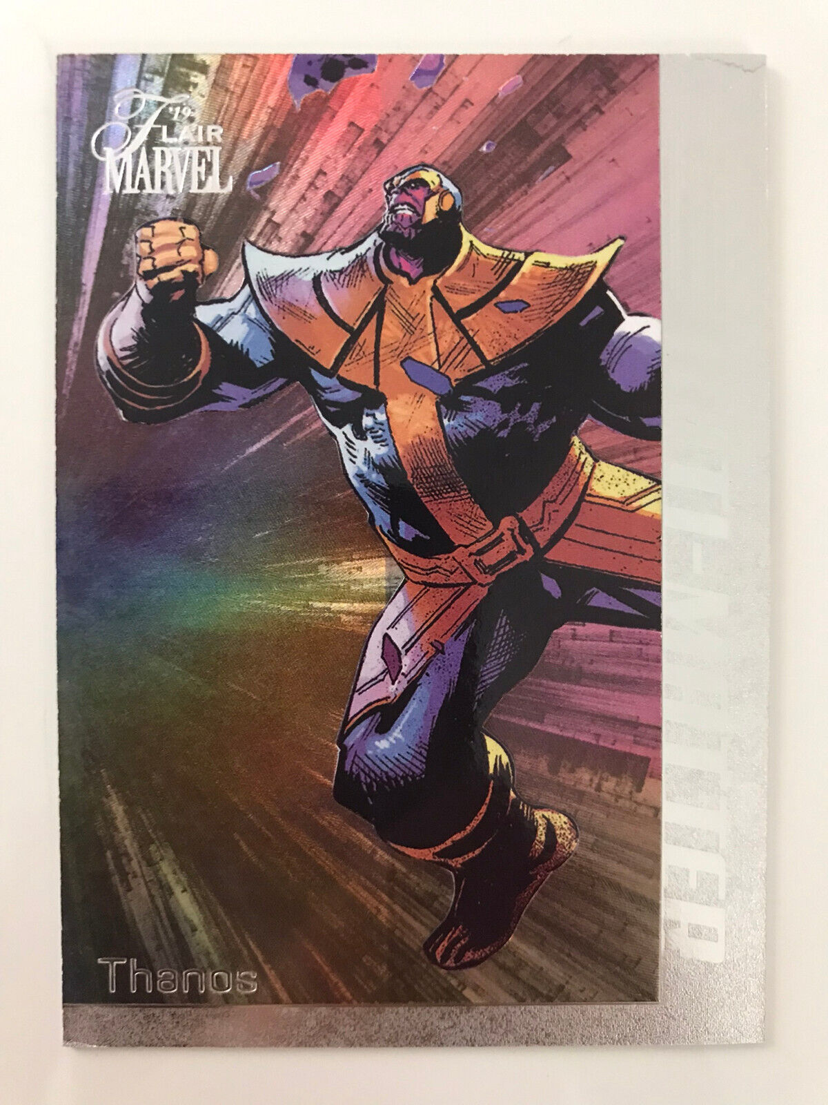 2019 Flair Marvel Anti-Matter AM-3 Thanos Odd 1:30