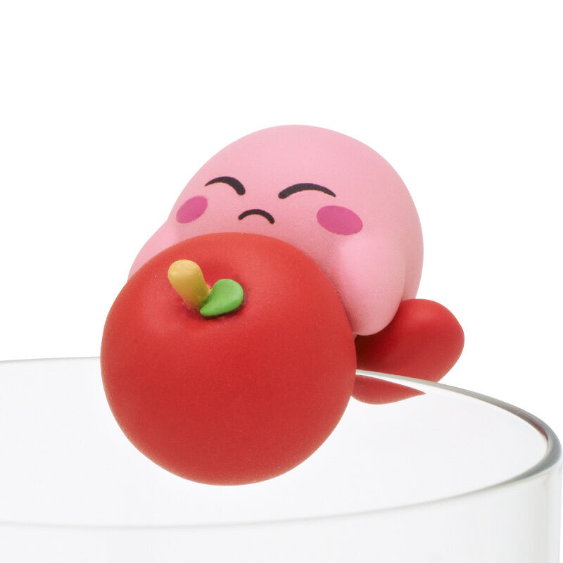 Kirby of Stars PVC Decoration Putitto Figure Ochatomo Series ~ #D Apple @17758