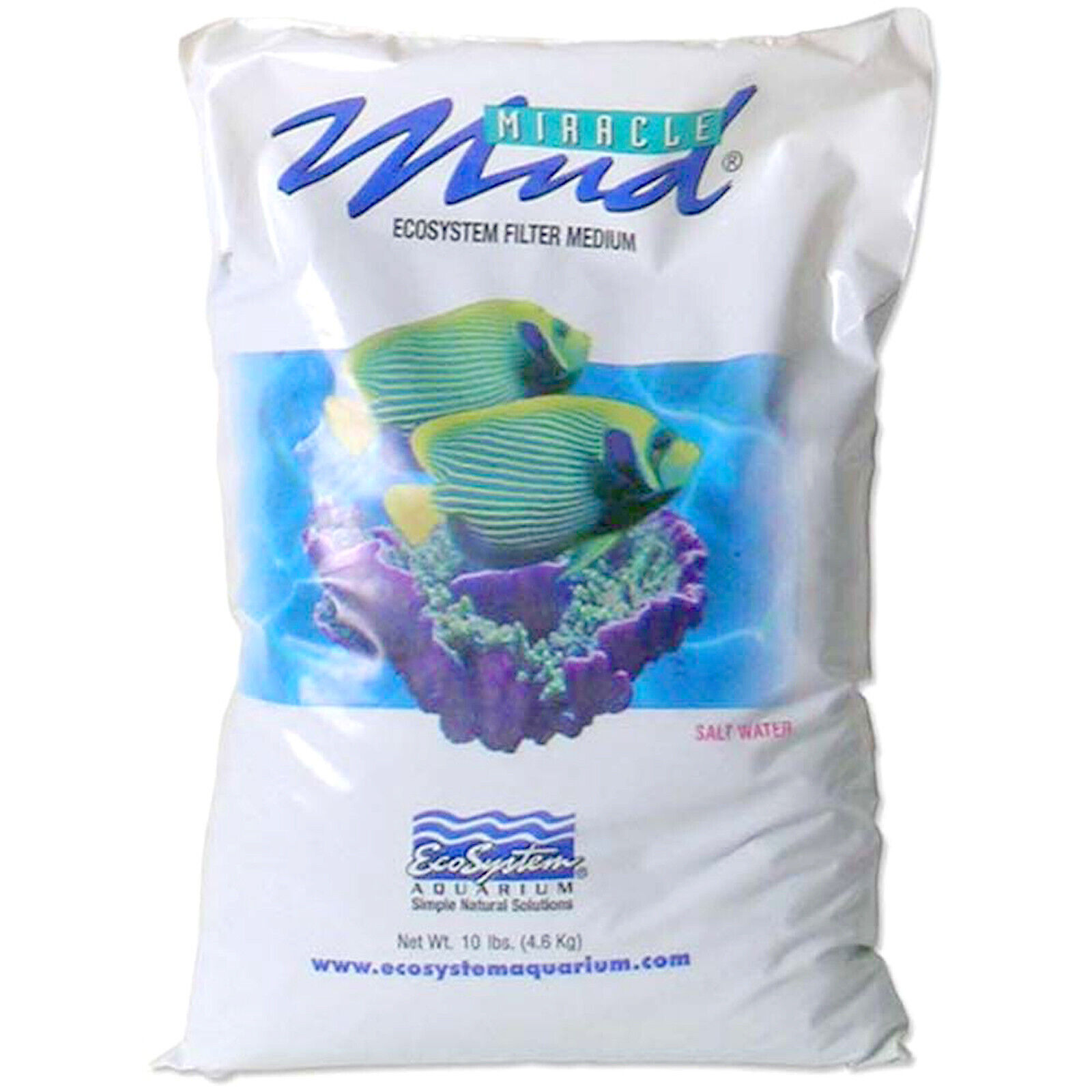 EcoSystem Miracle Mud 10 lb Bag Saltwater and Reef Aquarium Refugium Substrate