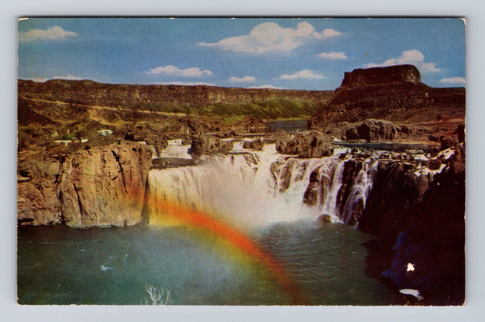 Shoshone Falls ID-Idaho, Snake River Canyon, Antique Vintage Souvenir Postcard