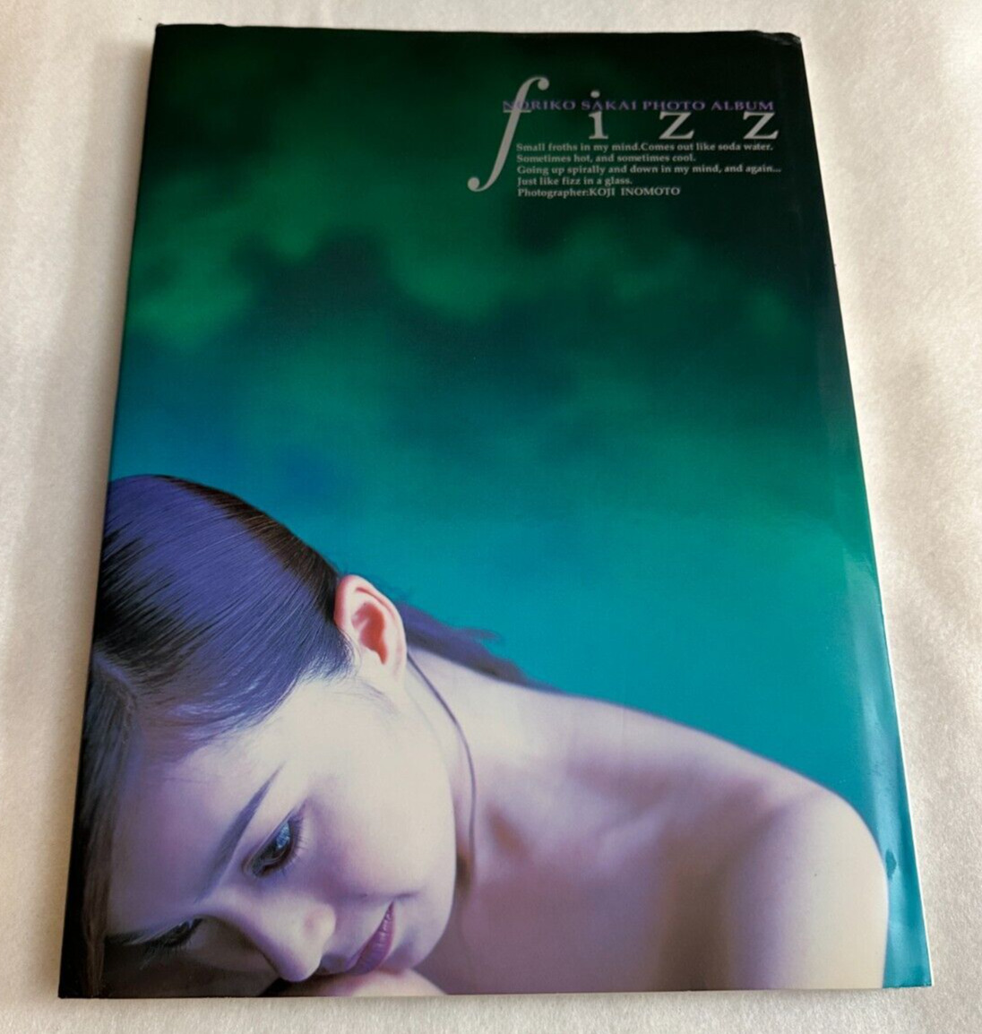 NORIKO SAKAI FIZZ Photo Album Collector Book Japanese Idol Girl Actress 1997