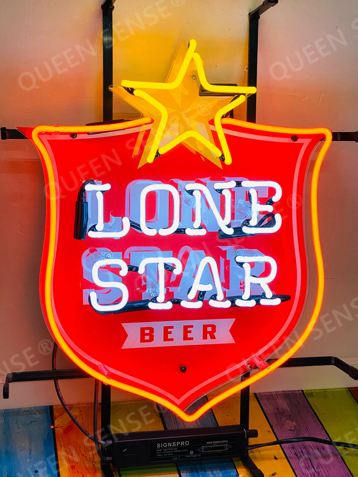 New Texas Lone Star Beer Lamp 20\