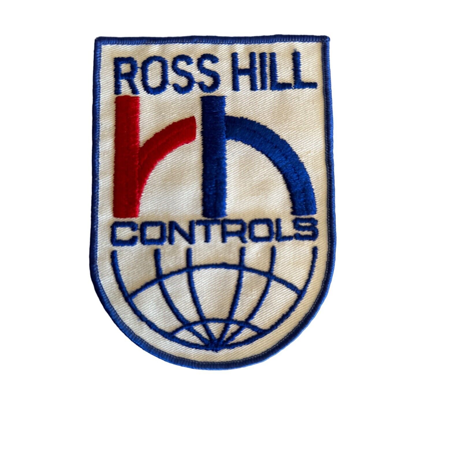 Ross Hill Controls Red White Blue Racing Uniform Patch