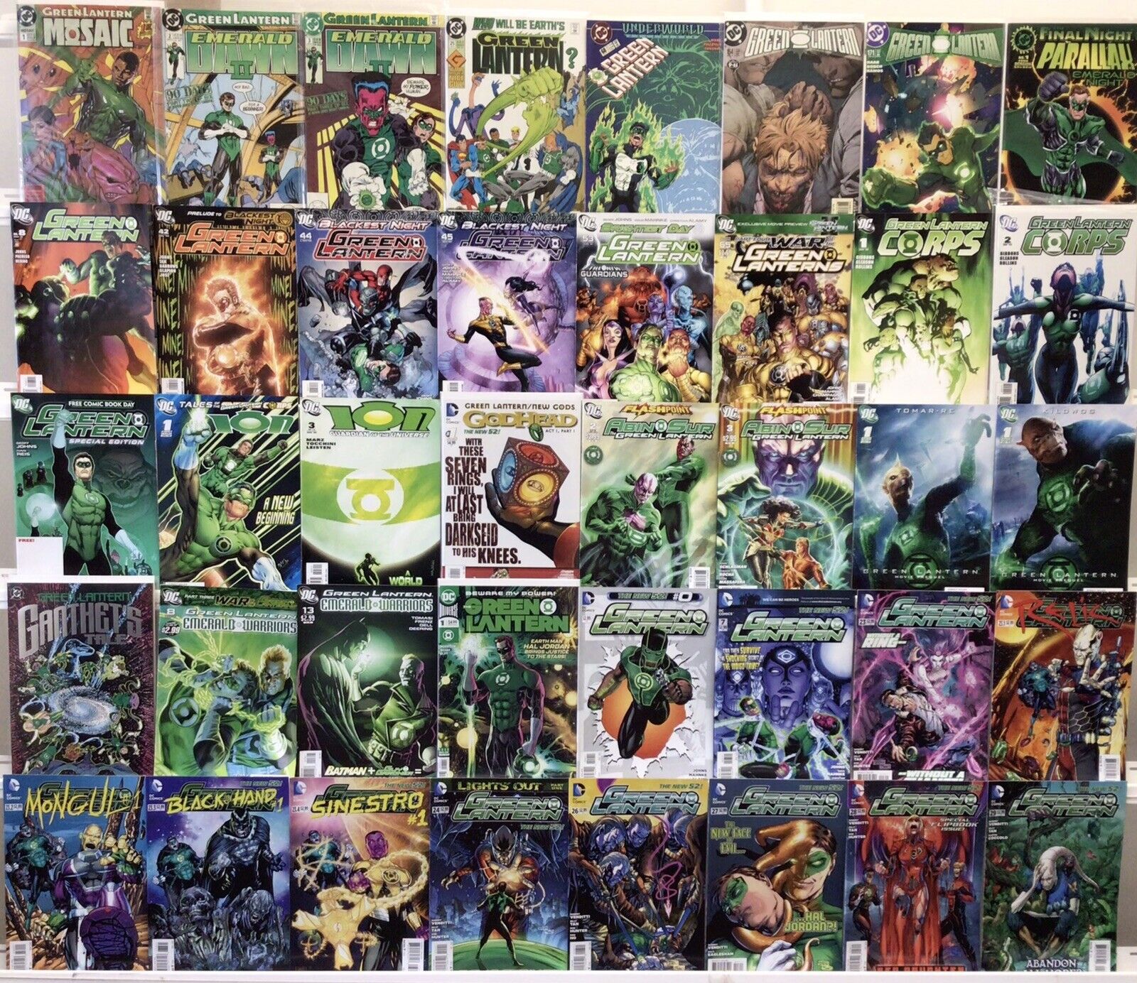 DC Comics - Green Lantern - Comic Book Lot Of 40