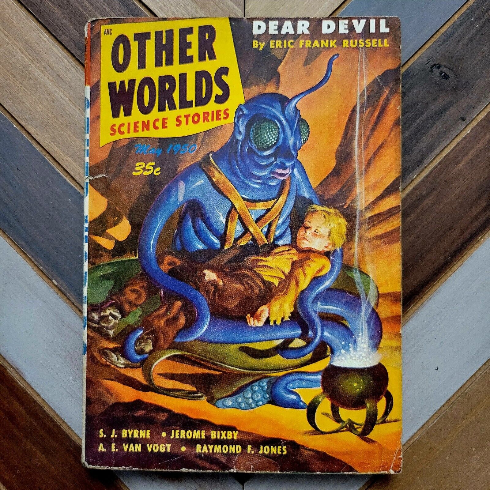 Other Worlds Science Stories Vol.1 #4 FN (May 1950) DEAR DEVIL | COLOSSUS | Pulp